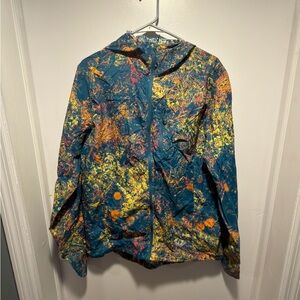 Urban Outfitters Without Walls Colorful Abstract Jacket